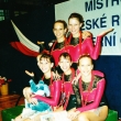 (horn ada) Tereza korpilov a Aneta Balov, (dole) Jana astn, Zuzana Urbanov, Zuzana Nmethov a Tereza Doksansk