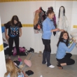Juniorky p�isti�eny p�i �es�n� p�ed z�vodem, M�R spole�n�ch skladeb, Brno 27.11.