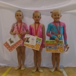 Z�vodnice SC 80 Chomutov, 0. kategorie B (zleva Kl�ra Sta�kov�, Kate�ina Kr�lov�, Stella Zemanov�), Moudr� sova, �st� nad Labem 12. 6. 2016