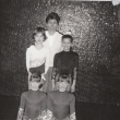 1989 - skupina Evy Bachro�ov�: zleva Lenka, Mark�ta, Dita, Zuzka, Nina