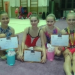 Kadetky a nadje SC 80 Chomutov (zleva) Adla ermkov, Lucie Beckov, Kateina upov, Adla Polchov, Golden Prague Spring Cup, 16. 4. 2016
