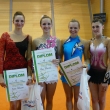 Dorostenky reprezentuj�c� Severo�eskou oblast, zleva: Martina Paldusov�, Kl�ra Tilcerov�, Kate�ina Hanu�ov� a Alice Kouck�, Brno 20. 5.