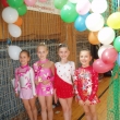 Chomutovsk� nad�je nejmlad�� B a A, zleva: Ad�la �erm�kov�, Ad�la Pol�chov�, Lucie Beckov� a Karol�na Bechy�ov�