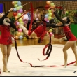 �EZ GYM Cup (28.10) Spole�n� skladba seniorek ve slo�en�: Lucie Va�kov�, Veronika Hor��kov�, Kl�ra Tilcerov�, Krist�na Duong Le Hang a Iva V�vrov�.