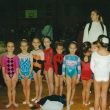 2000 - tr�ninkov� skupina zleva: Kl�ra Tilcerov�, Aneta �korpilov�, Lucka Va�kov�, Kl�ra M.