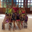 Z�vodnice SC 80 Chomutov (naho�e zleva Veronika Hajn�, Ella Rollov�, Vanesa Dr��ansk�, Tereza V�chov�, Tereza Havl��kov�, Aneta Hajn�, dole zleva Valerie Dr��ansk�, Simona Tul�kov�, Tereza �i�kov�, Jacqueline Bernasov�, Aneta �erm�kov�, Karol�na M�rov�)