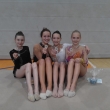 Medailistky Severo�esk� oblastn� ligy pro rok 2014, zleva: Lucie Beckov� (kadetky mlad��), Kl�ra Tilcerov� (dorostenky), Karol�na Vostatkov� (kadetky star��), Ad�la Pol�chov� (nad�je mlad��)