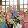 Gymnastky SC 80 Chomutov, kter� z�vodily v dopoledn� ��sti �steck�ho poh�ru 15. 4.
