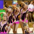 �EZ GYM Cup (28.10) Spole�n� skladba Nad�j� star��ch B ve slo�en�: Jacqueline Bernasov�, Karol�na Sm�tkov�, Kate�ina Chlebe�kov�, Eli�ka Dvo��kov� a Michaela Nevolov�.