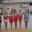 Spole�n� skladba nad�j� star��ch (zleva Ad�la �erm�kov�, Denisa Pechou�ov�, Simona Tul�kov�, Lucie Beckov�, Ad�la Pol�chov�), Oblastn� p�ebor, Jablonec nad Nisou 15. 11. 2015