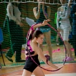 Kristina Bernatov� (TJ Slavia Karlovy Vary) - 7. m�sto, kadetky mlad��