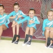 Klokan 17.10.2010 Spole�n� skladba 1. kategorie (Lucie Beckov�, Karol�na Bechy�ov�, Ad�la �erm�kov�, Ad�la Pol�chov�)