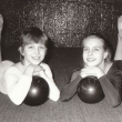 Dita Bachroov s Jitkou Nedblkovou 1988