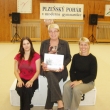 Cena za druh� m�sto v sout�i dru�stev p�ipadla tren�rk�m, Plze�sk� poh�r 6. 10.